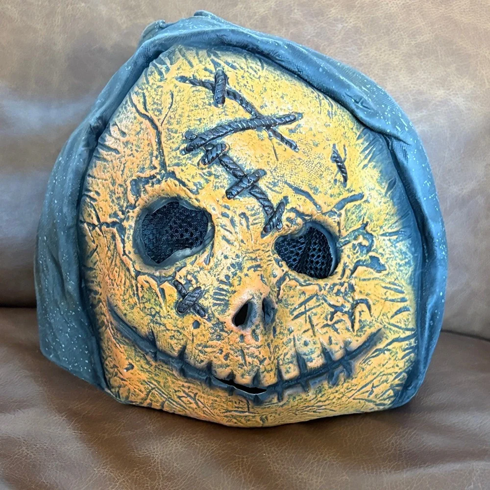 Scary Pumpkin adult Face Mask Halloween Mask